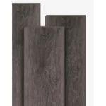 Artificial Wood Parquet, Dimensions 18X122 cm, Thickness 6.5 mm, Dark Gray Color, Model CH01740001