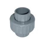 شدة وصل بلاستيك CPVC جدول 80  مقاس ½ إنش اللون رمادي فاتح 