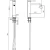 Washbasin Mixer 23.1×19.1 cm Matte Gold Color Middle | Hatch Company - Image 2