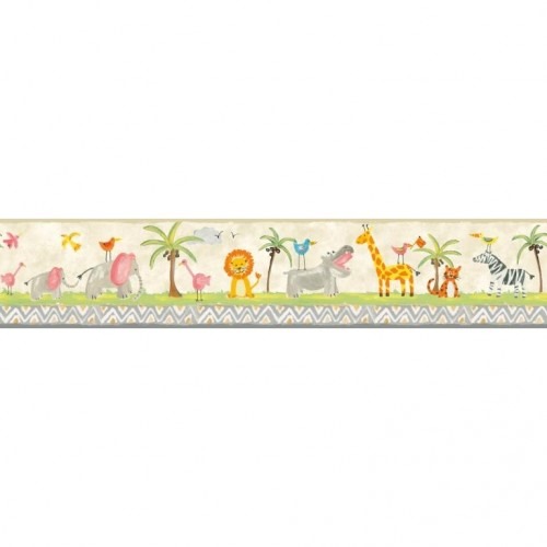Youth and Children Wallpaper 10m x 0.53m Multicolor, Model GK8988BD | Balbaid Decor Company