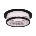 أجورا داونلايت غاطس ، GU10 ، أسود، مقاس 70 ×98 ×57 مم