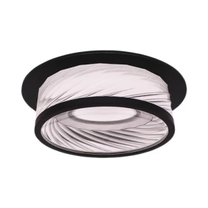 Agora Recessed Downlight GU10, Black, Size 70×98×57 mm | Agora