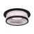 Agora Recessed Downlight, GU10 , Black, Size 70 ×98 ×57 mm