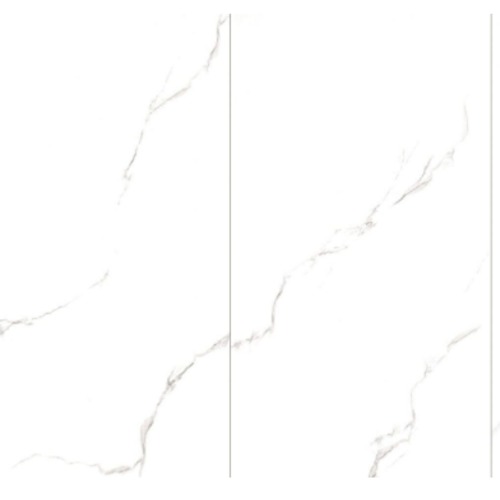 Fujian Porcelain Tiles 9.5 mm Thickness 60x120 cm Glossy White | Fujian