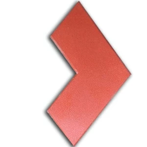 3D Interlock Paver Tiles Height 8 cm, Red Color | Al hasaniah of tradeing&industry groub