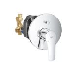 Concealed Face Shower Mixer, Two Lines