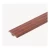 Wood Fiber Skirting, dimensions 4x4x270 cm, brown color, Model 297407