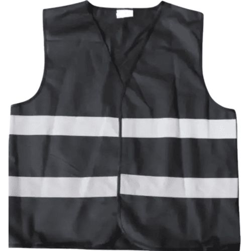 Safety Coat Size XXXXL Weight 120g Black Polyester | Advanced Castle
