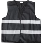 Safety Coat, Size XXXXL, Weight 120g, Black Color, Polyester