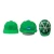 Safety Helmet Vaultex Brand, Size 62 cm, Green Color
