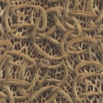 Italian Wallpaper Beige Color Patterned Design, Size 10mx0.70m, Model RC18015