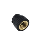 جلبة PPR سن انثي مقاس 40 مم×1/4 1 انش، ضغط 25 بار، لون اسود | شركة عسك