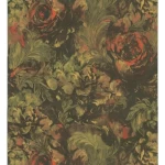 Floral wallpaper, length 10 m, width 0.70 m, multi-colour, model 14019