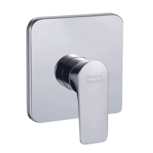 Shower Mixer Square Shape Single Line Chrome Color | Al Muhaidib Sanitary and Ceramic