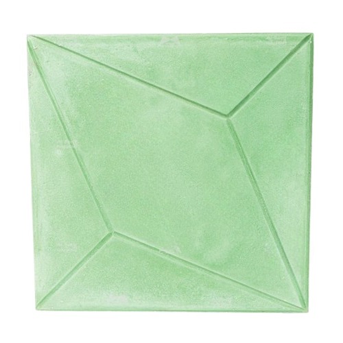 Decorative Wall Tiles 40x40 cm Size, 5 cm Height, Light Green Color | Al Sarif Building Materials