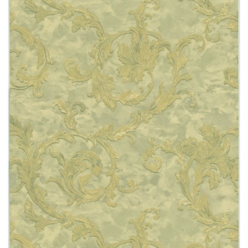 Italian Classic Wallpaper 10m x 1.06m Green, Model 56919 | Balbaid Decor Company