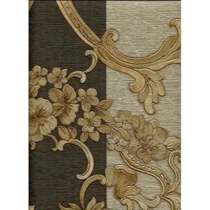 Classic Wallpaper Length 10m, Width 0.70m, Brown With Beige Color | Balbaid Decor Company