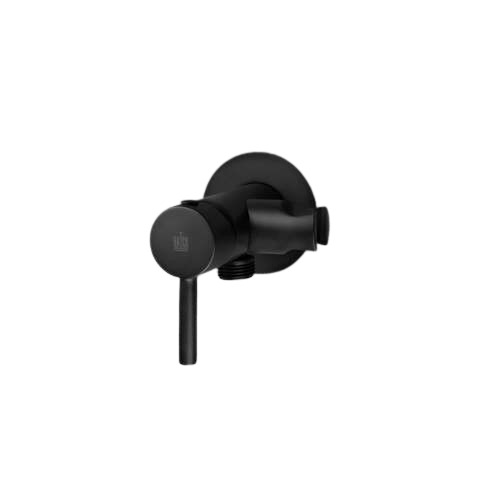 Bidet Mixer with Holder Matte Black Ø7×16.5 cm, Pressure 15 Bar | SW-60197799