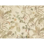 Wooded Wallpaper, beige Color, Length 10m, Width 1.06m, Model Z21837 