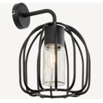 لانكستر إضاءة حائط، لون أسود، مقاس 28.6 × 25.3 × 36.5 سم 