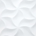 3D Wall Decorations, height 50 cm, length 60 cm, white color | Zakharef factory