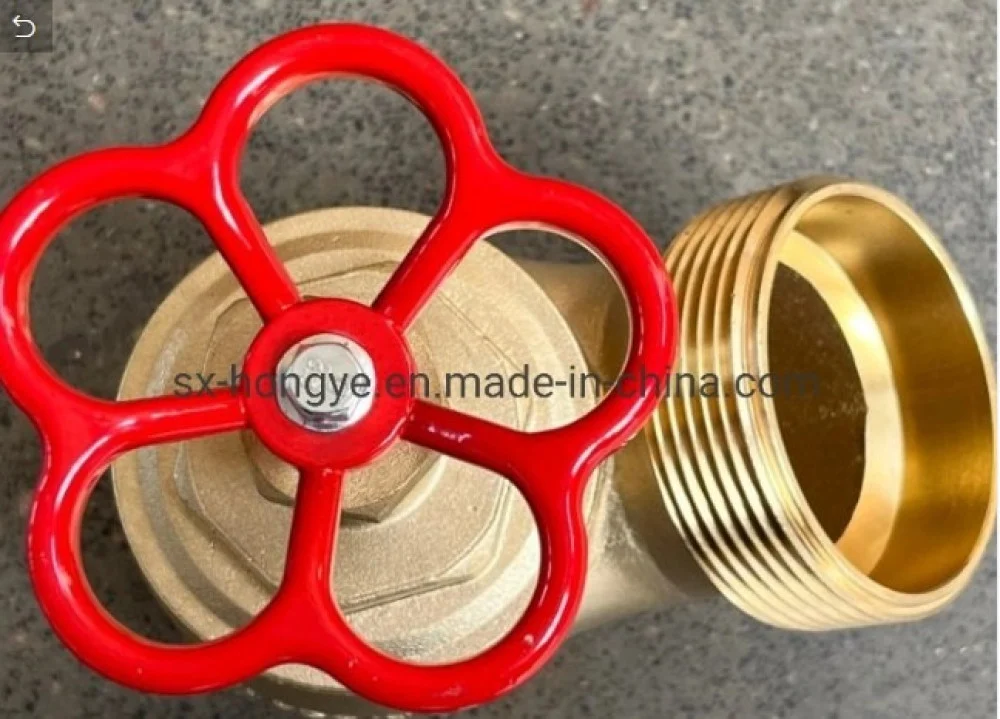 صمام حنفية اطفاء حريق نحاس 2.5 Inch، وزن 2250 grams | متجر قمم إطفائى لأدوات سلامة