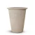 Fiberglass Plant Pot, Cylinder Shape, Width 48cm Height 57cm, Beige  Color