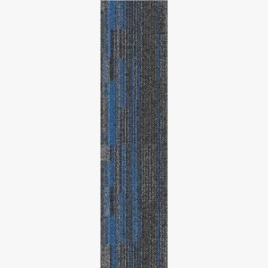Office Carpet Strips 100×25 cm, 7 mm Thick, Dark Gray with PVC Insulation | Model 2674
