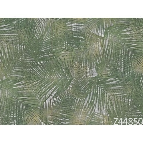 Italian Wallpaper 10m x 0.73m Green, Model 44850 | Balbaid Decor Company