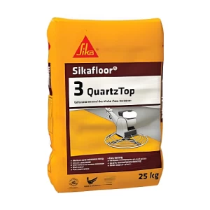 Sikafloor-3 QuartzTop Cementitious Hardener Powder 25 kg Bag, Concrete Grey | Sika Rainco