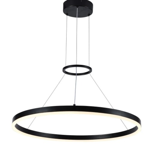 Crystal Pendant Light 200 x 60 cm, Black Color | 49465