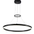 Crystal Pendant Light Size 200 x 60 cm, Black Color