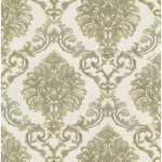 Italian Wallpaper, Size 10m x 0.73m, Light Beige Color, Model 25008