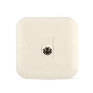 فيش تلفزيون مائل مفرد 7×7 سم لون بيج | SPECTRA