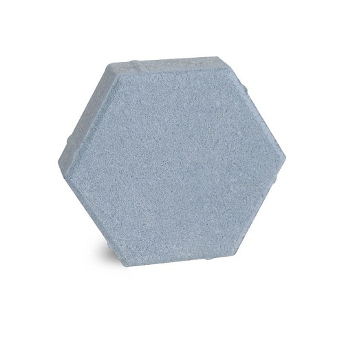 Hexagonal Interlock Paver Tiles 8 cm Height 197×113.7 mm Gray | Artic