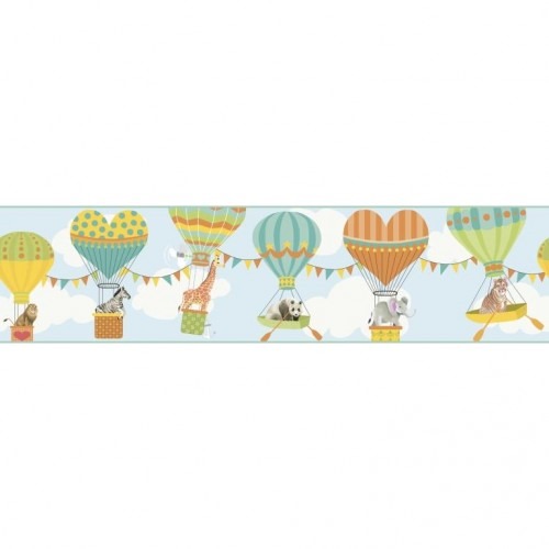 American Youth and Children Wallpaper 10m x 0.53m Multicolor, Model GK8955BD | Balbaid Decor Company
