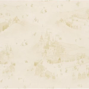 German Wall Covering for Youth and Children 10m x 0.53m Beige, Model 297614 | Balbaid Decor Company