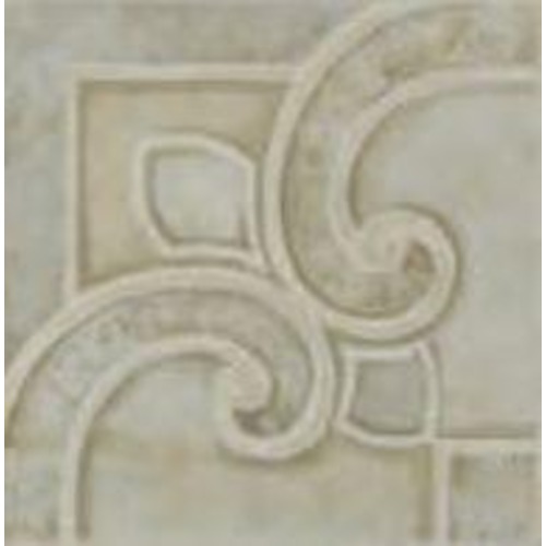 Square Ceramic Floor Tile 16.5x16.5 cm, Corner Ancient Rome Warm Color | Future Ceramic Company
