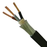 كابل مسلح 3 خط 150ملي 0.6/1 ك.ف، CU/XLPE/SWA/PVC، نحاس مجدول،  طول 500 متر | بحره 