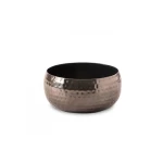 حوض نبات ستيل لون برونزي مقاس 24×11 سم 