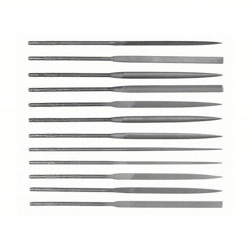 Needle File Set 12-piece, 5 1/2 inches, Various Shapes | ARAB PROS COMPANY