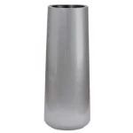 مزهرية حجرية مقاس 38×100 سم لون فضي