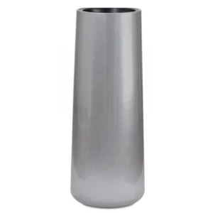 Stone Vase 38x100 cm Silver Color | Sultan Garden Center