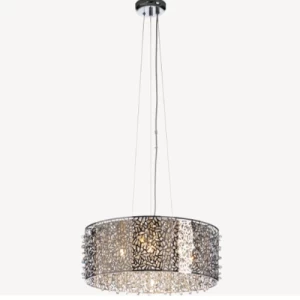 Ceiling Pendant Light 142x55x55 cm, White Color | Abyat Company