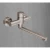 Kitchen Mixer for External Installation, Matte Nickel Color, Dimensions 28.4× 15×12.7 cm, 15 Bar Pressure