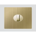 ديمر مفرد ارت دي ان اي E62، لون ذهبي، قدرة 630 واط، أبعاد 7×7 سم