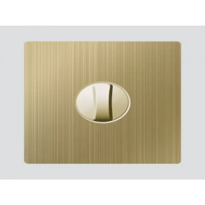 Single Dimmer Art DNA E62, 7x7 cm, Gold Color, Power 630W | Art DNA