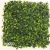 عشب صناعي جداري 2D، لون أخضر  