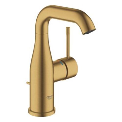 Grohe Short Sink Faucet Medium Size Gold, Side Lever | Grohe