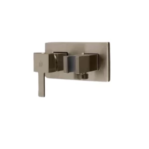 خلاط شطاف نحاس بحامل 7×13.5×12.6 سم، لون نيكل مطفي، ضغط 15 بار | SW-60197792